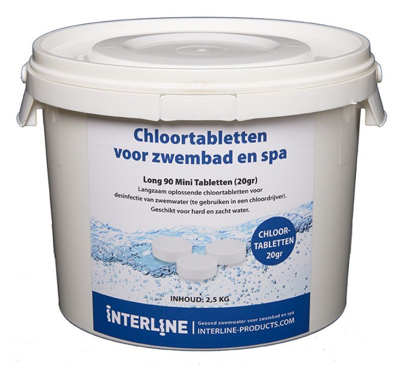 Interline Chloortablet - 2,5 kg