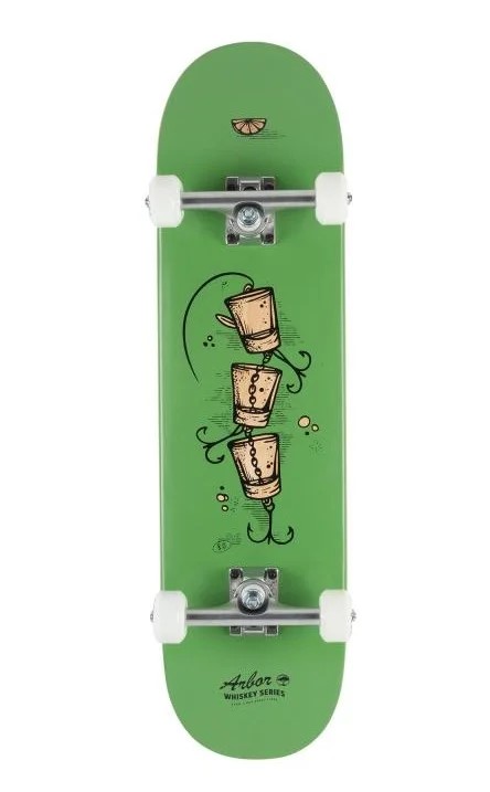 Whiskey Upcycle 8.0 - Skateboard Complete