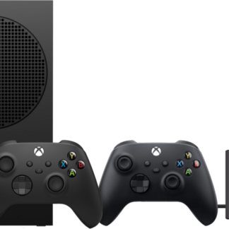 Xbox Series S 1 TB Zwart + Wireless Controller Carbon Zwart + PDP Gaming Dual Charge
