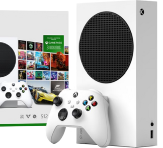 Xbox Series S + 3 Maanden Game Pass Ultimate bundel + Controller Zwart + Play & Charge Kit